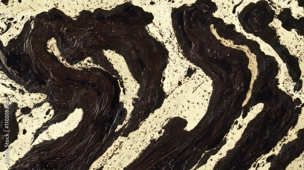 Poster marvel at the intricate textures and patterns of onyx stone, adorned with sophisticated swirls in gr