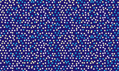 Abstract polka dot pattern with geometric circles, perfect for seamless textile prints, wallpaper, or modern poster backgrounds. A trendy and creative vector design.