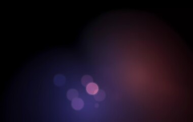 A mesmerizing abstract bokeh background featuring vibrant purple and orange lights