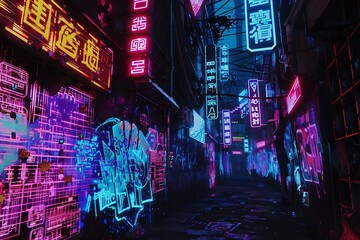 Obraz premium graffiti on the wall