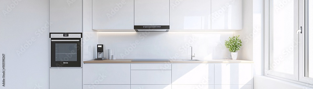 Poster a digital smart meter interface monitoring electricity usage in a modern home.