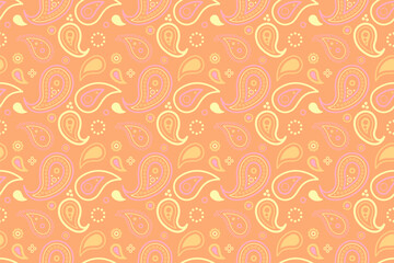 Persian graphic in paisley tissue. Decorative romantic calligraphic custom. Sparse hand-drawn to old invitation.