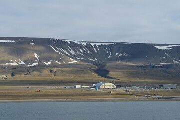 Spitzbergen, Svalbard, Longyearbyen, Flughafen
