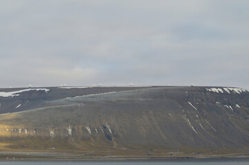 Spitzbergen, Longyearbyen, Svalbard  Satellitenstation