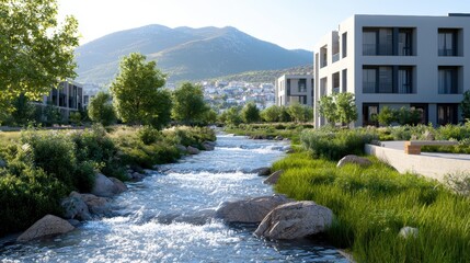 Sustainable Riverfront Development: Harnessing Hydropower for Eco-Friendly Urban Transformation