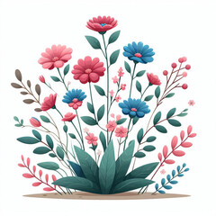 Flower Illustration Simple Design