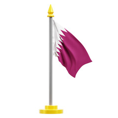 3D Qatar Illustration