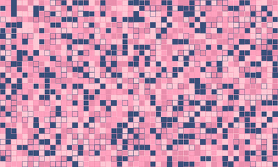 Symmetrical cube grid with vibrant, ornate colors. A beautiful geometric pattern suited for posters, fabric, or material design with a modern, textured appeal.