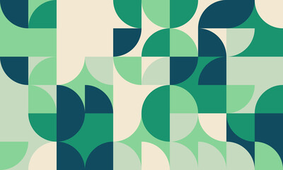 Creative geometric pattern with mosaic shapes and seamless design. Ideal for modern posters, backgrounds, or abstract textile prints.