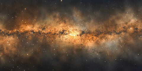 Fototapeta premium Stars of a planet and galaxy in a free space background