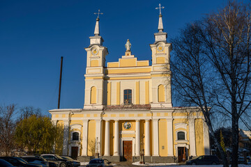 St. Sophia Catholic Cathedral Church in Zhytomyr, Ukraine, 2024, November 24