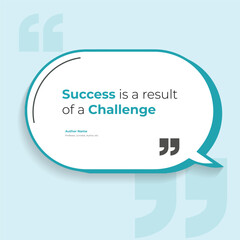 Bubble testimonial banner, quote, infographic. Social media post template designs for quotes. Empty speech bubbles, quote bubbles and text box