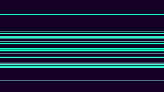 Digital Abstract Pattern with Alternating Lines in Blue and Black Colors