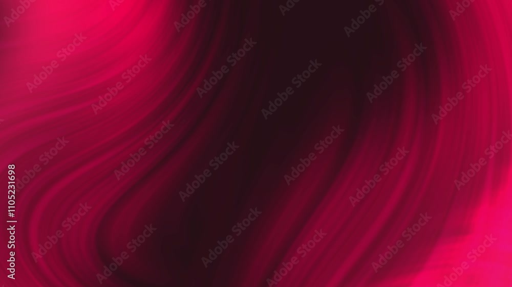 Poster vivid abstract red waves flowing across the image creating a dynamic visual experience