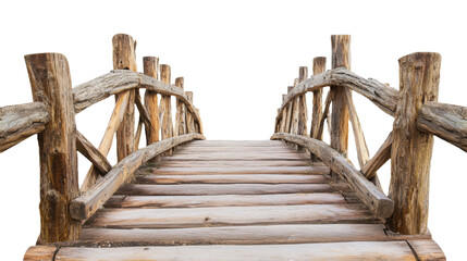 Fototapeta premium Rustic footbridge