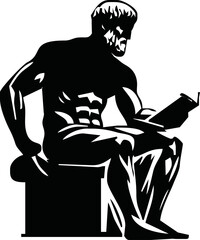 Aristotle was a Greek philosopher and polymath of the classical period in Ancient Greece. Vector illustration drawn by hand.