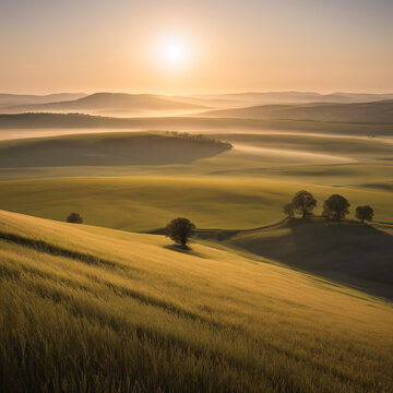Ebenen - Frische Morgenluft unter weitem Horizont