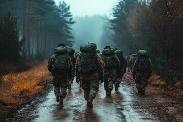 Overview of military health services, focusing on the physical and mental health support provided to active duty personnel and veterans