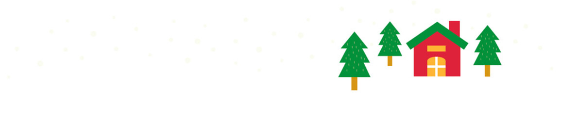 Christmas Winter bottom Border