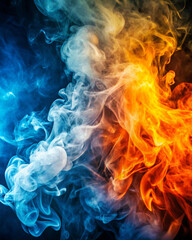 Fototapeta premium Smoke and Fog Texture Background and Color Trends