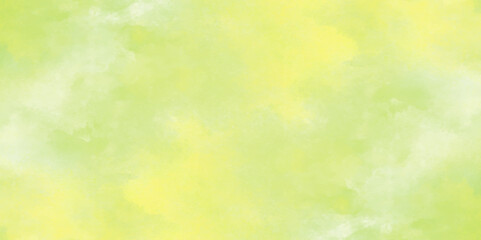 Abstract light tone watercolor background, liquid alcohol ink painting background, Hand drawn yellow, green, and white color background.	
