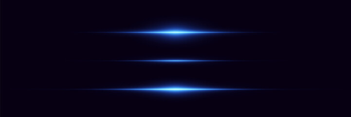 Neon laser beams, and horizontal lines of light.