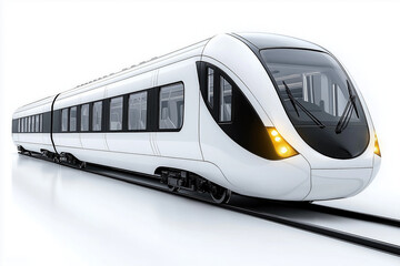 train white background