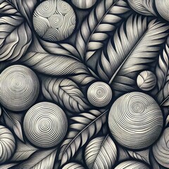 Wood Grain Pattern A repeating pattern inspired by the grain of