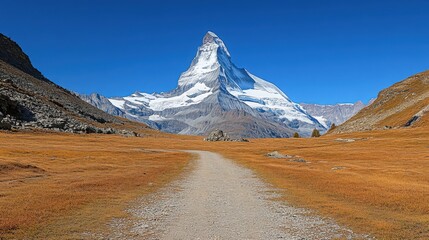 Majestic Matterhorn in Autumn Splendor