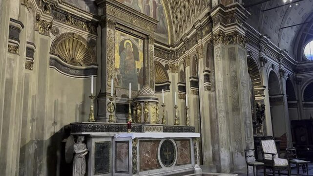 Chiesa di Santa Maria presso San Satiro a milano, italia