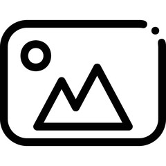 Simple vector icon picture