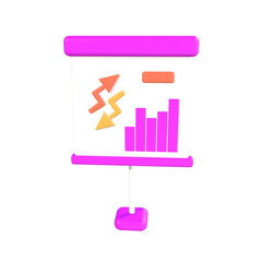 Presentation 3D Ilustration