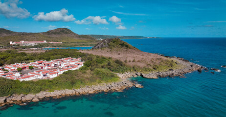 Scenic view of Kenting Baishawan coastline with clear blue waters and lush greenery in Taiwan