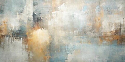Abstract Textured Canvas with Earthy Tones and Subtle Brushstrokes