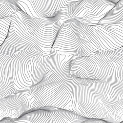 Abstract Line Art Pattern Design