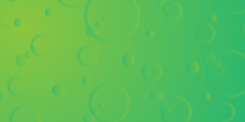 Green seamless abstract geometric circle pattern background - vector illustration from rings with opacity effect. Bokeh light lights effect background. Light Multicolor background vector illustration.