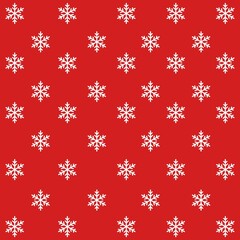 seamless pattern with snowflakes