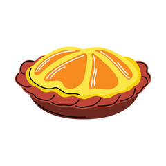 Pie Vector Illustration