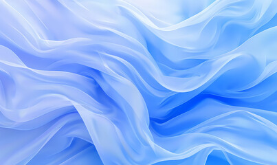 Naklejka premium blue silk background