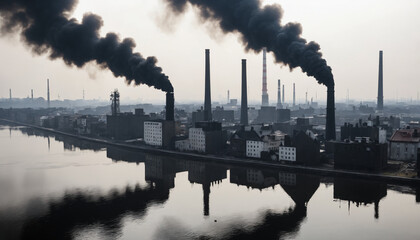 a seriously polluted city