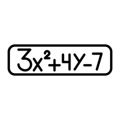 Polynomial Projects line icon
