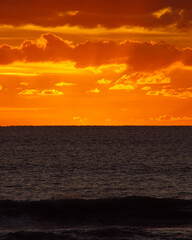 Obraz premium sunset over the sea