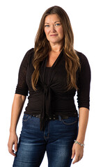 Pretty forty year old woman