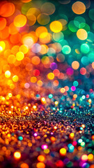 Bokeh Glitter Sparkle Background Dreamy Aesthetic