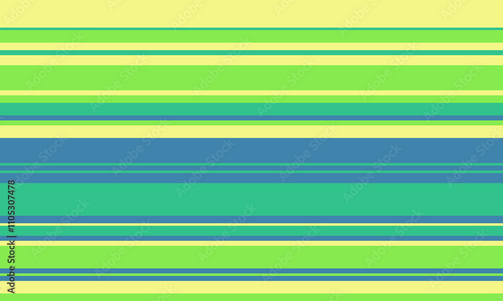 Aufkleber geometric stripes seamless vector pattern with horizontal lines in varied colours, creating an abstr