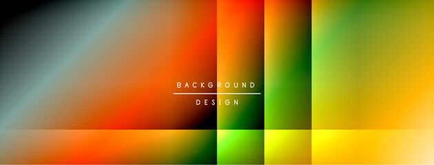 Colorful gradient with lines made of shadow and light. Creative background