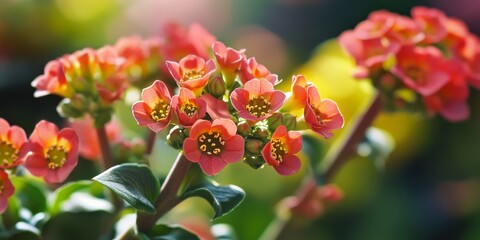 Thorny stemmed Euphorbia plants are decorative choices, with their vibrant blooms making these Euphorbia plants ideal for enhancing home garden aesthetics and ornamental displays.