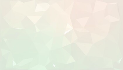 Fototapeta premium Soft pastel geometric polygon background with subtle shades for minimalist design and visuals