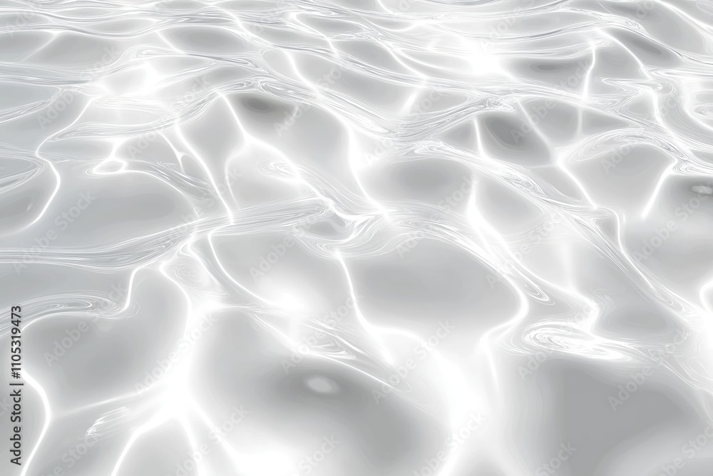 Poster abstract design water surface with light reflections. rippling texture creates dynamic visual effect