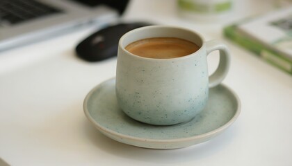 Ceramic Coffee Cup Comfort Routine